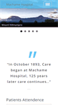 Mobile Screenshot of machamehospital.org